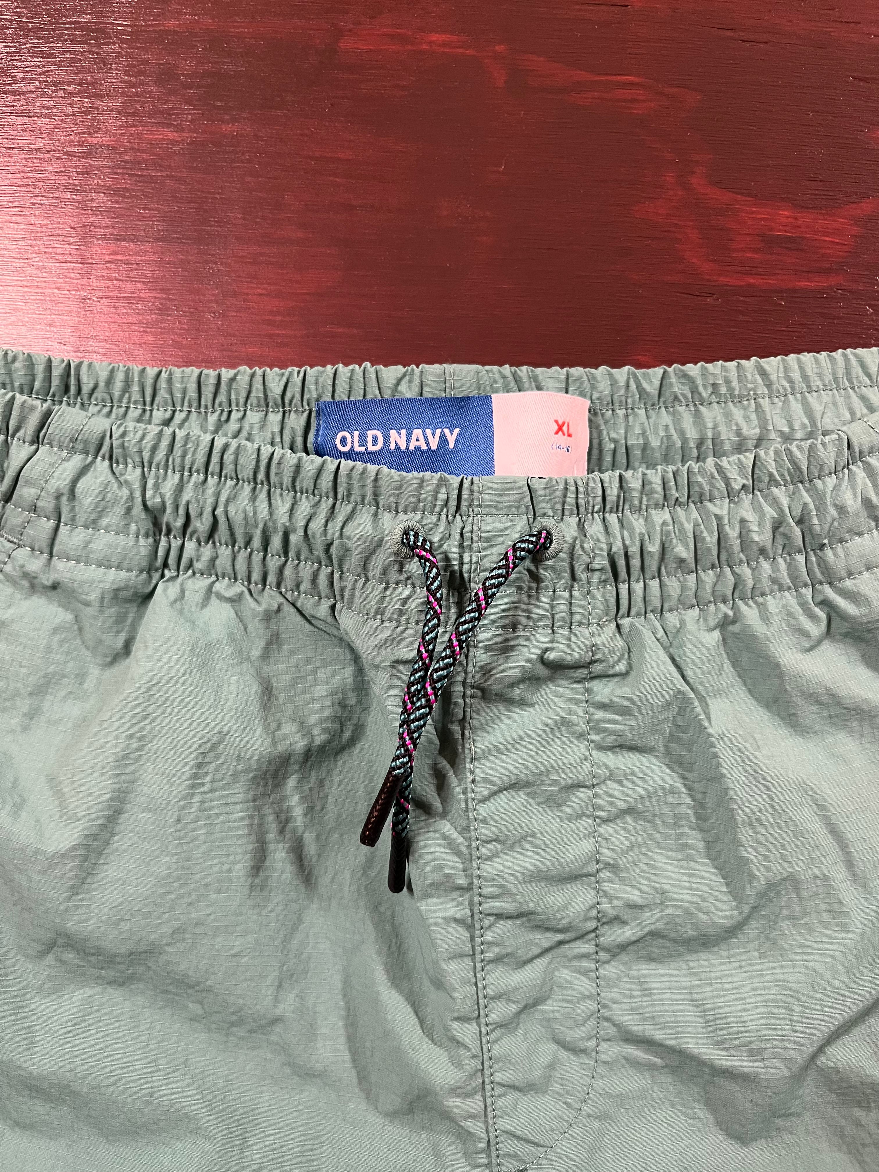 Green Shorts Kids Size