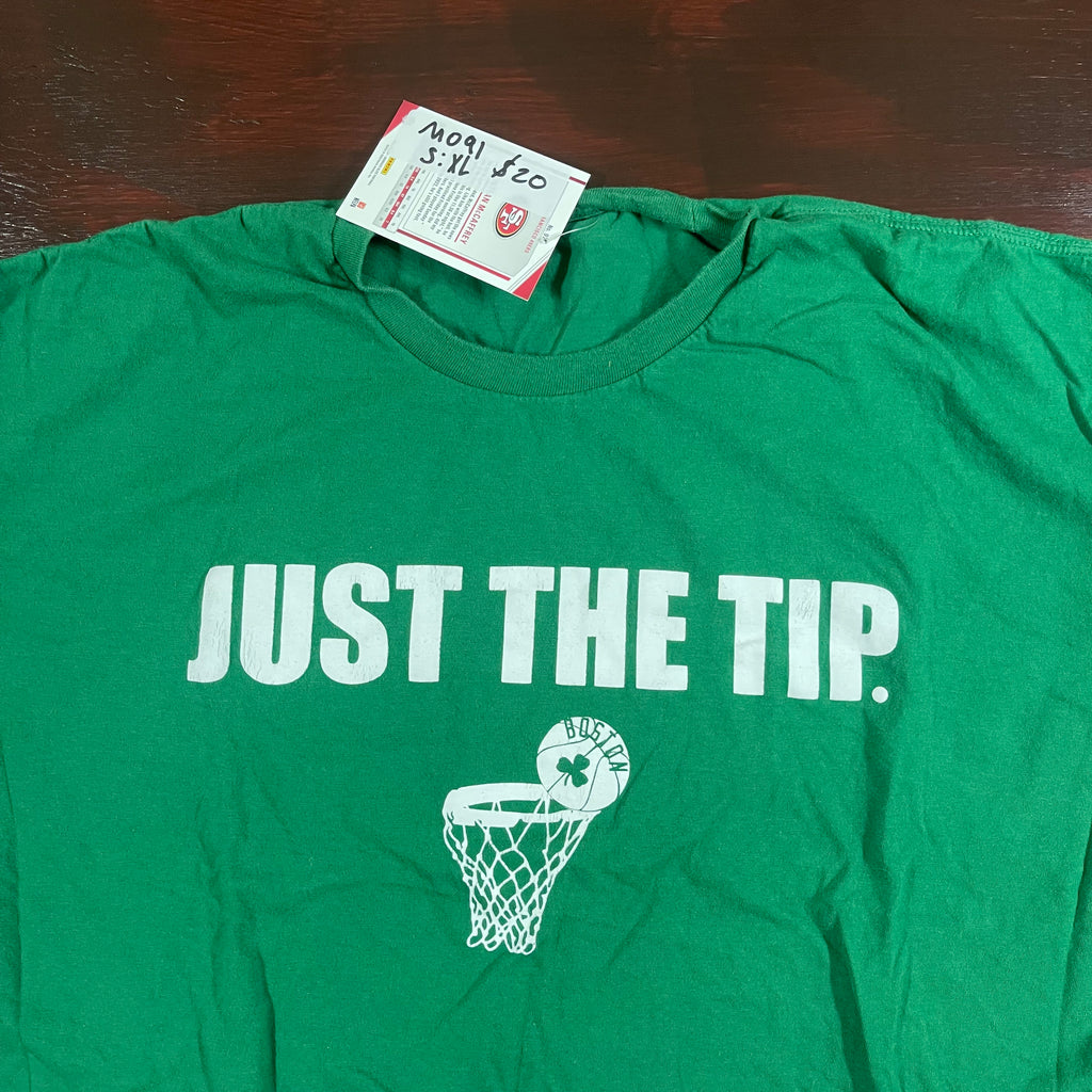 Just the tip Boston Celtics Tee