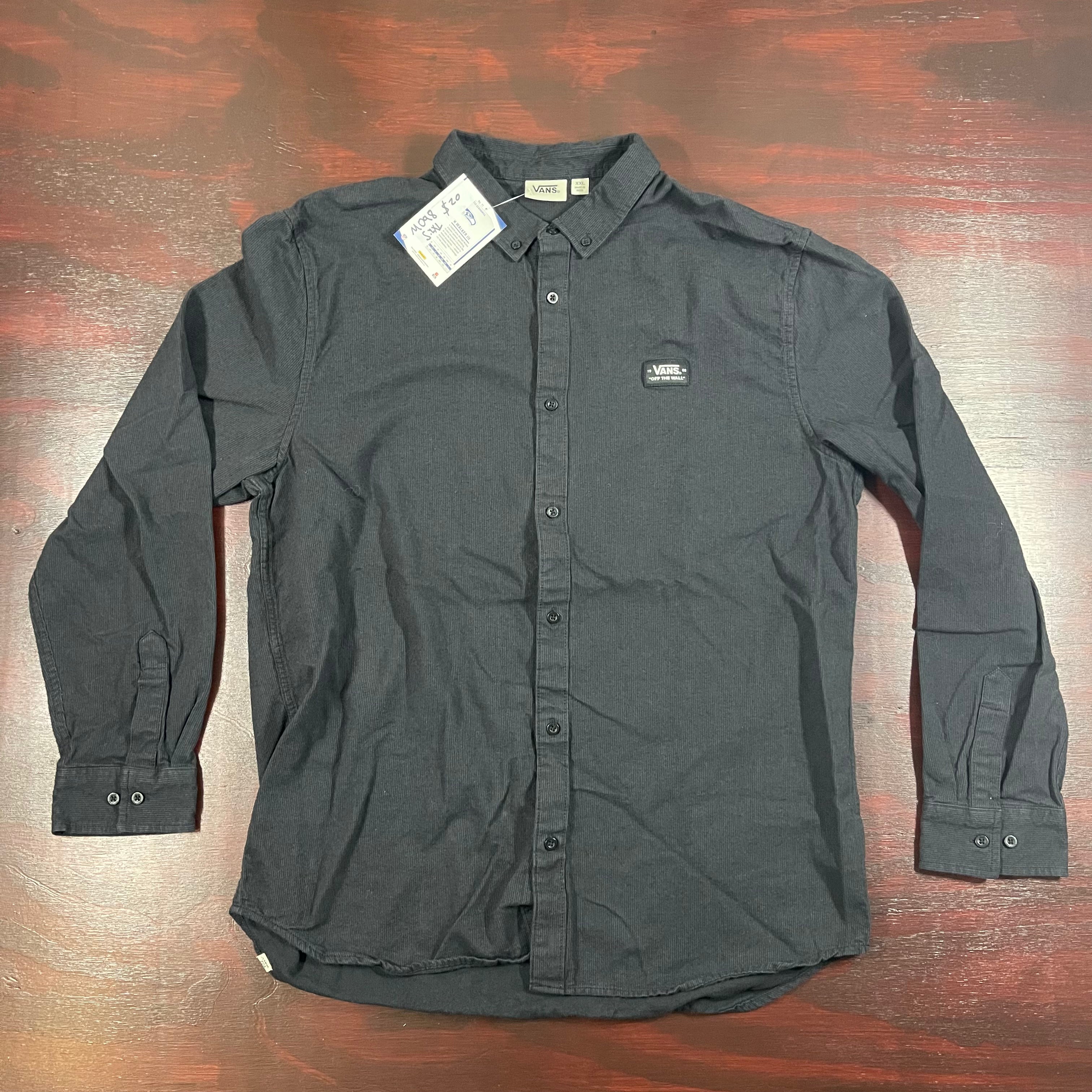 Vans Button Up Long Sleeve