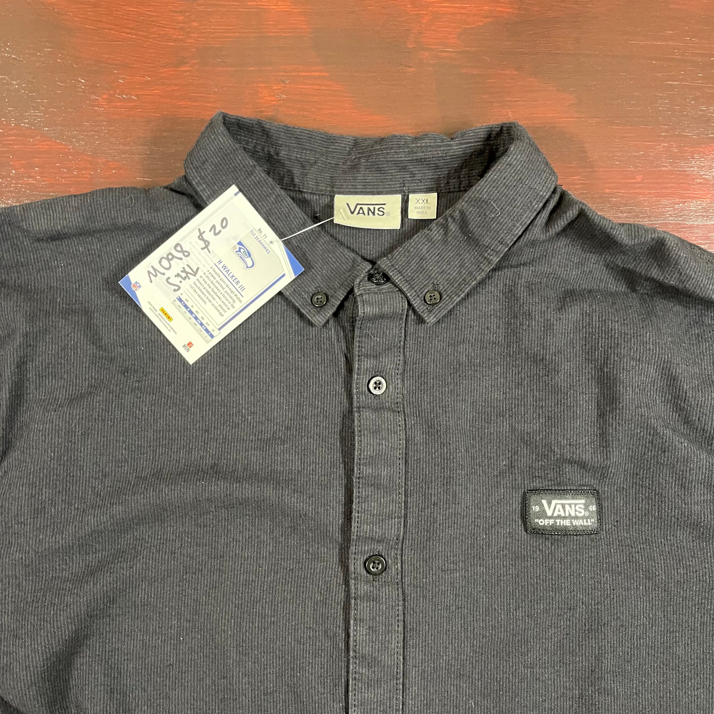 Vans Button Up Long Sleeve