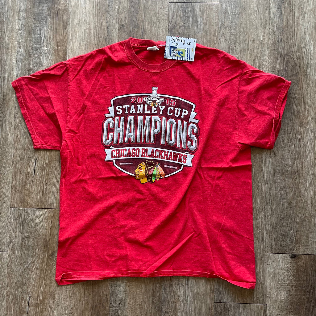 Blackhawks Stanley Cup Tee