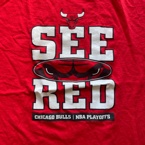 Chicago Bulls See Red Tee