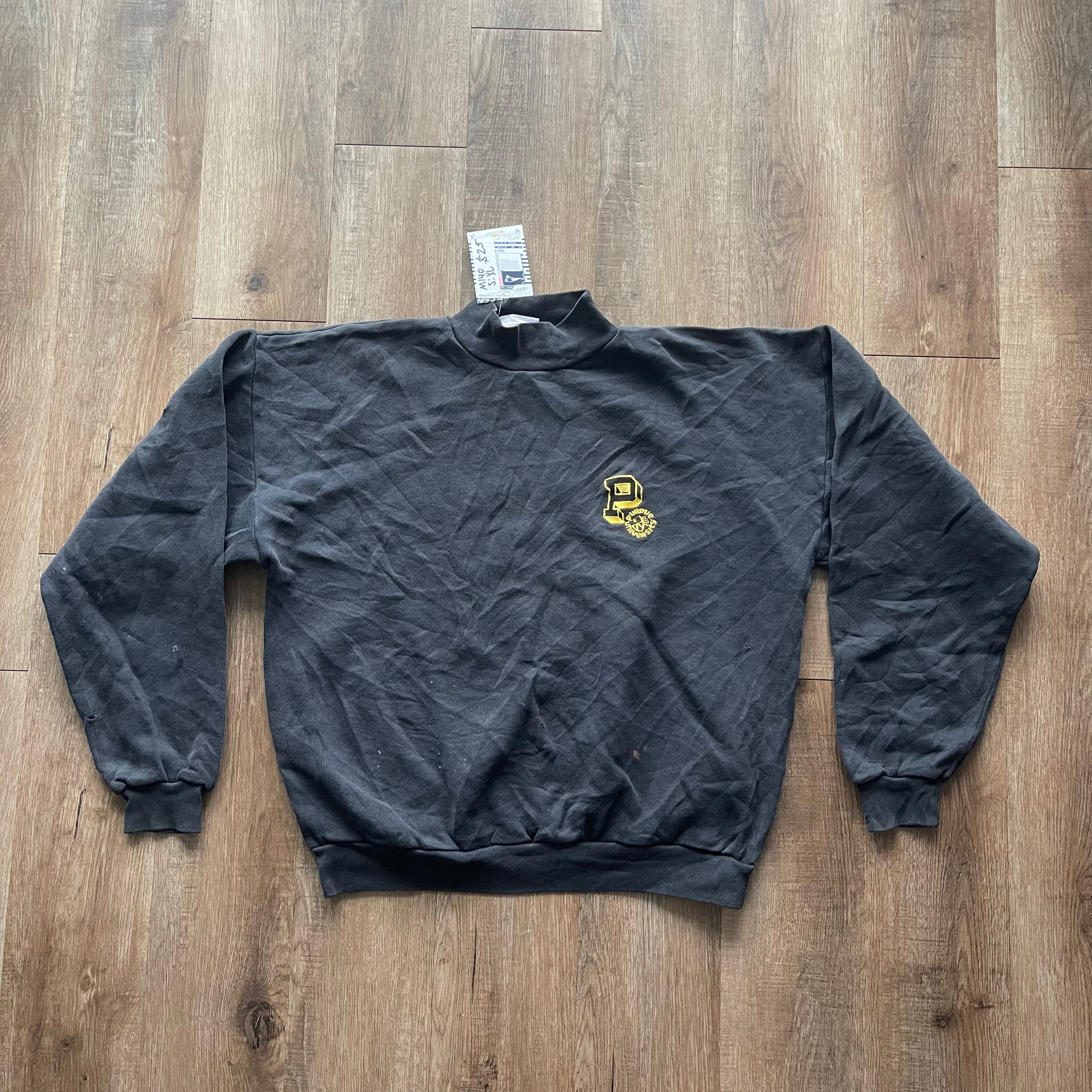 Purdue Turlteneck Crewneck