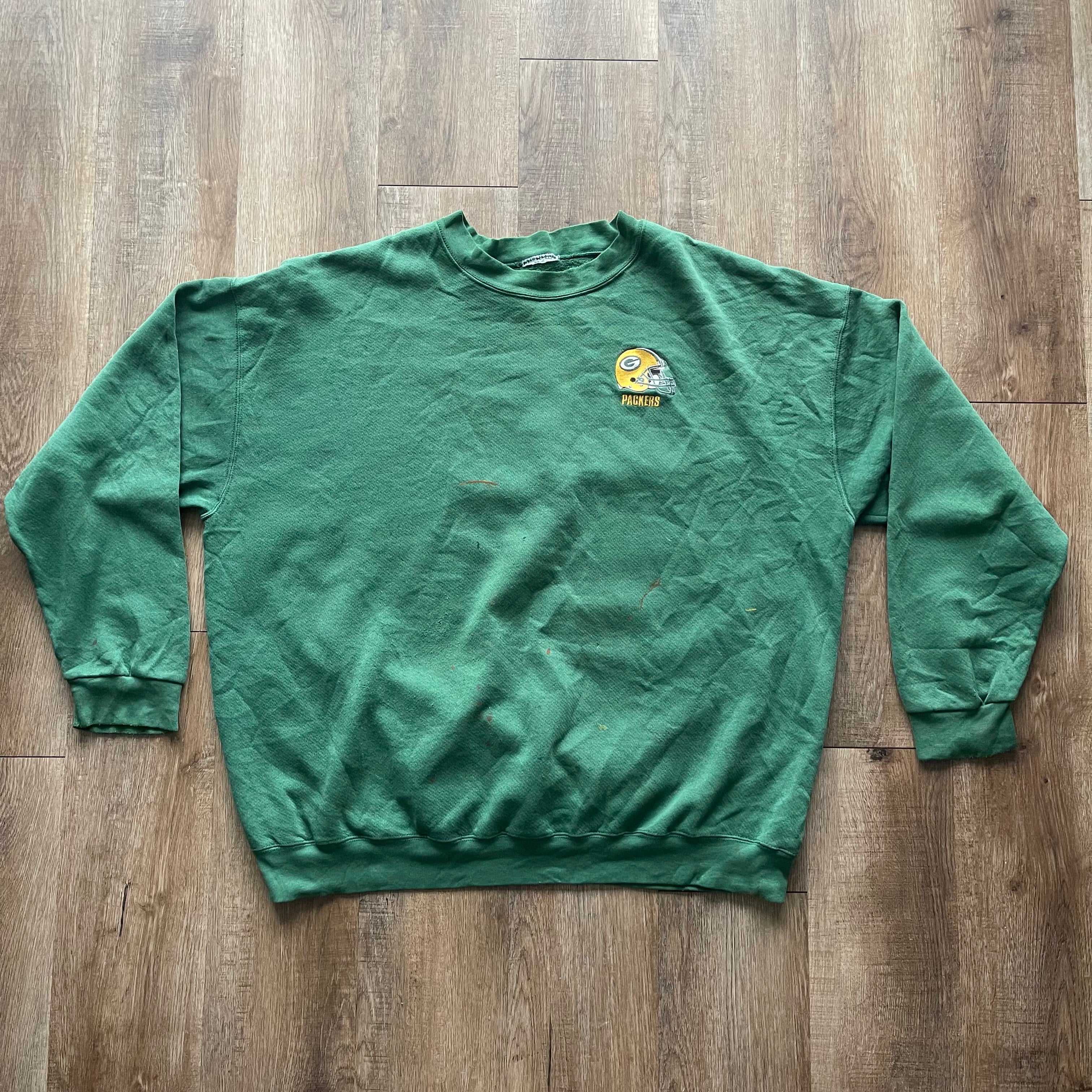 Packers Crewneck w/ Paint Stains