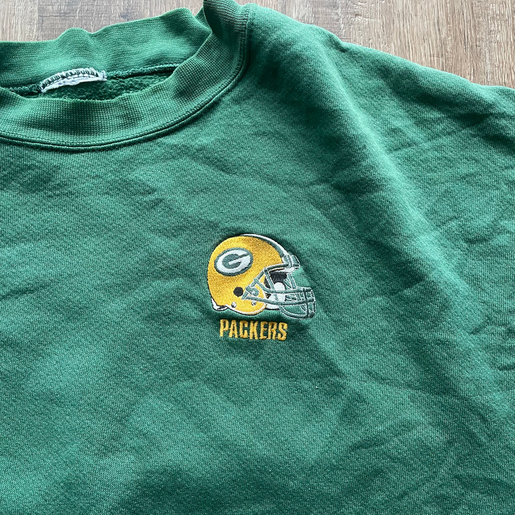 Packers Crewneck w/ Paint Stains