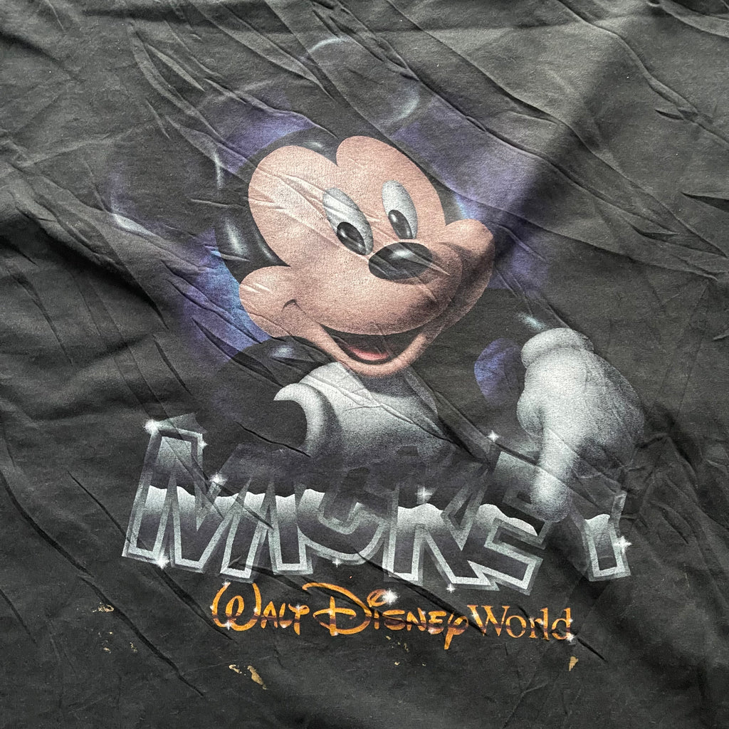 Vintage Black Mickey Mouse T shirt