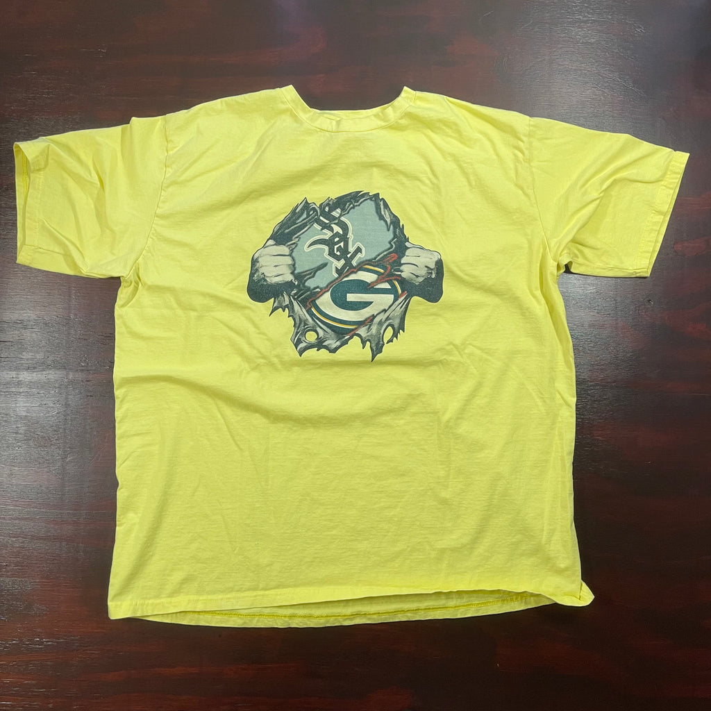 Chicago white sox X Green bay packers shirt