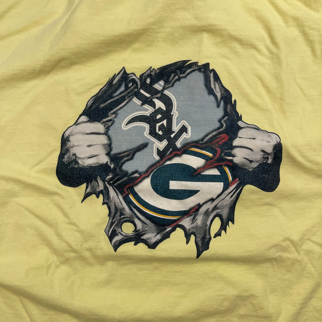 Chicago white sox X Green bay packers shirt