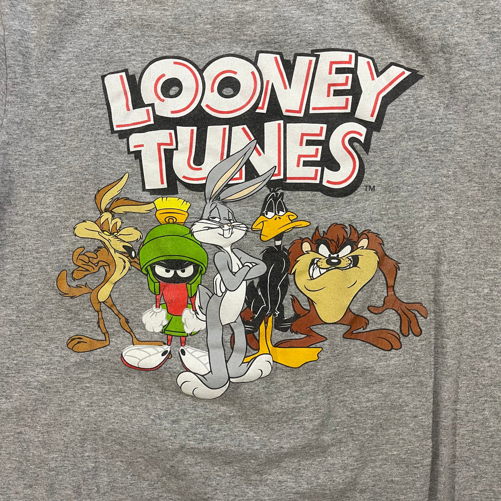 Looney tunes gray t shirt