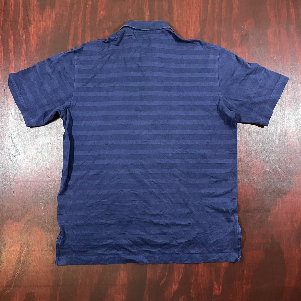 Striped Navy blue Ralph Lauren Golf Polo shirt