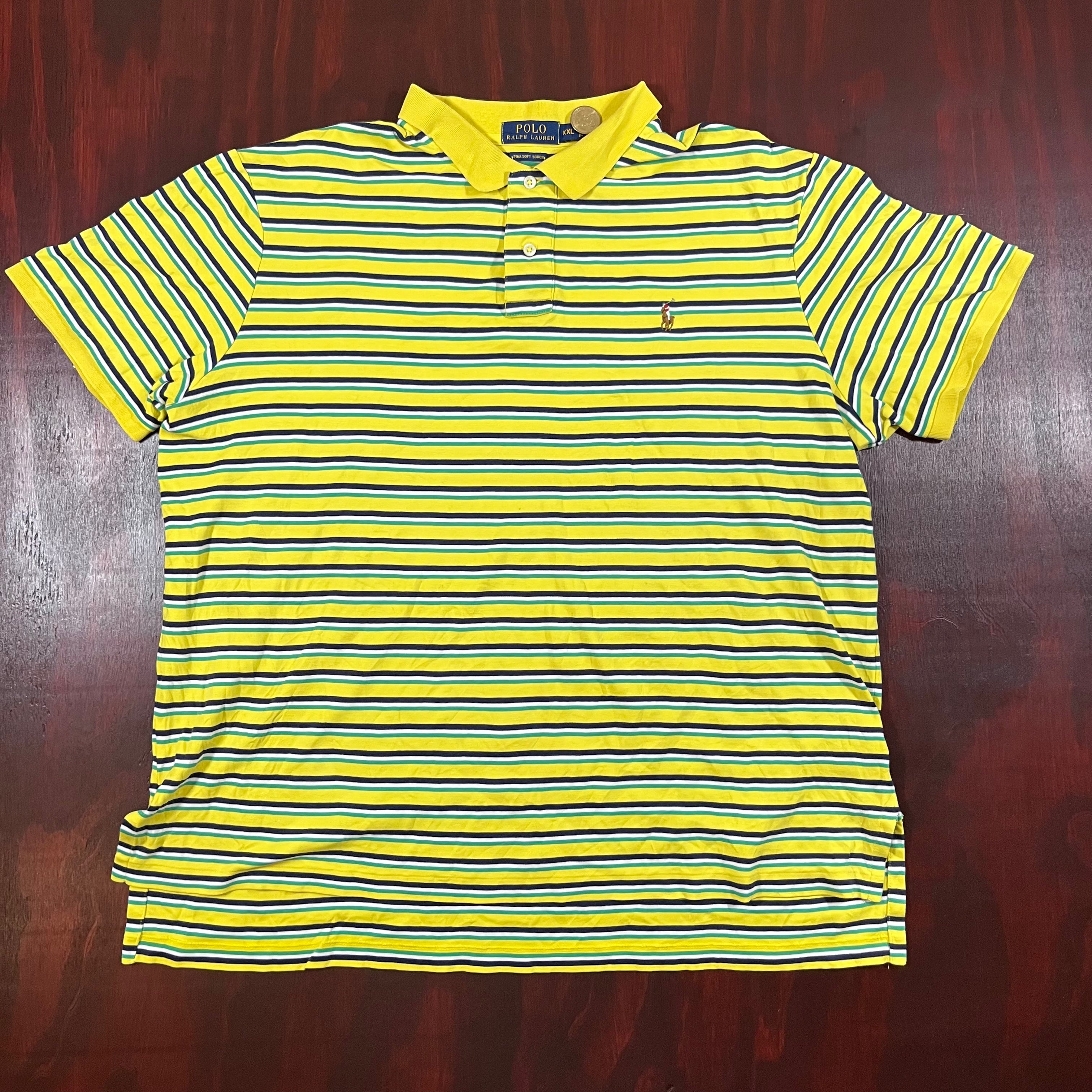 Ralph Lauren Striped POLO colored horse and jockey