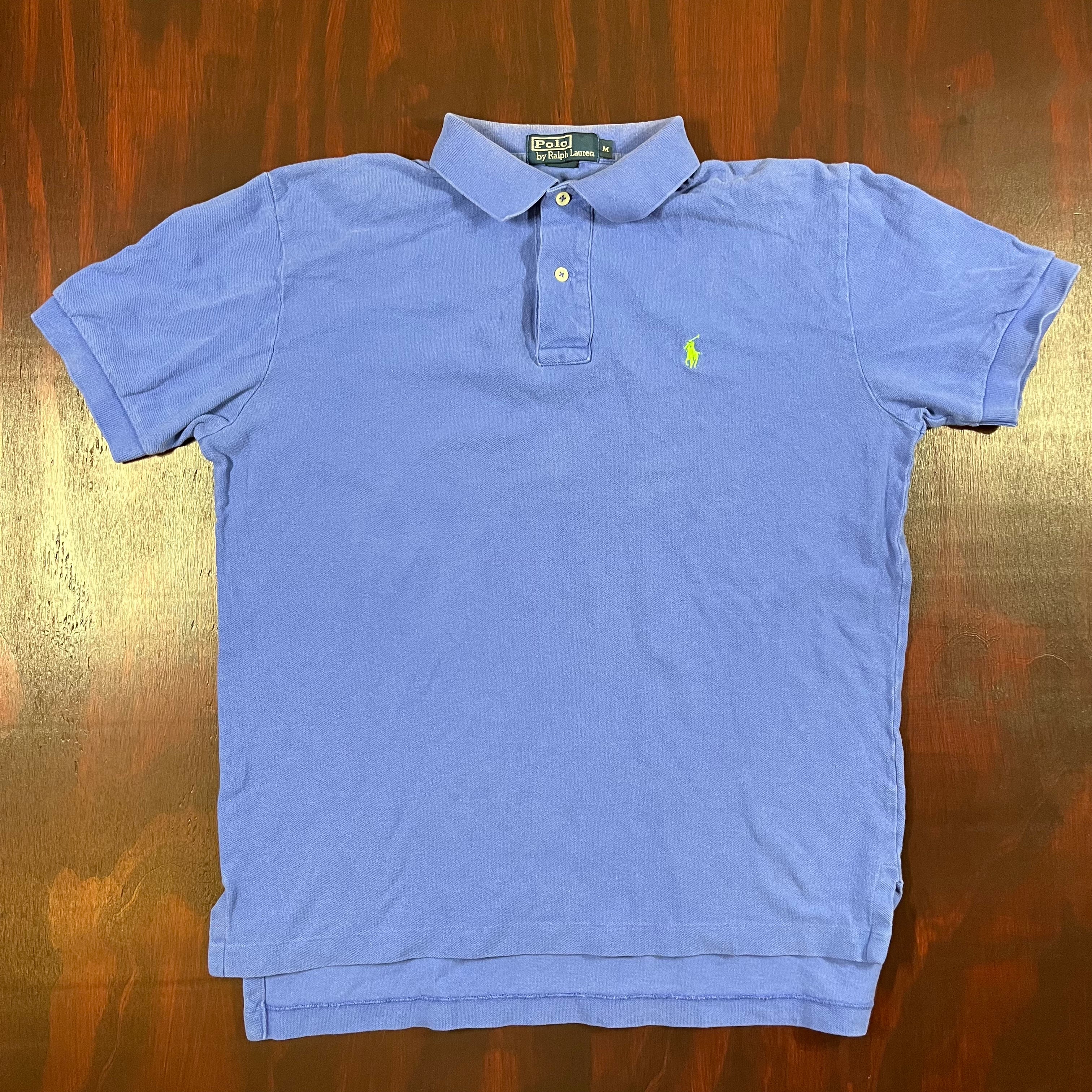 Ralph Lauren Polo shirt Blue with green logo