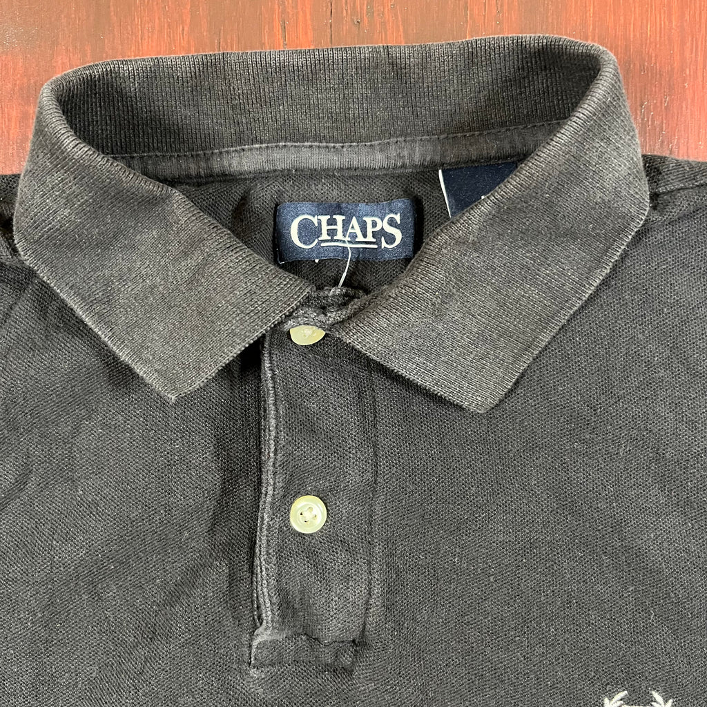 Chaps Black Polo shirt