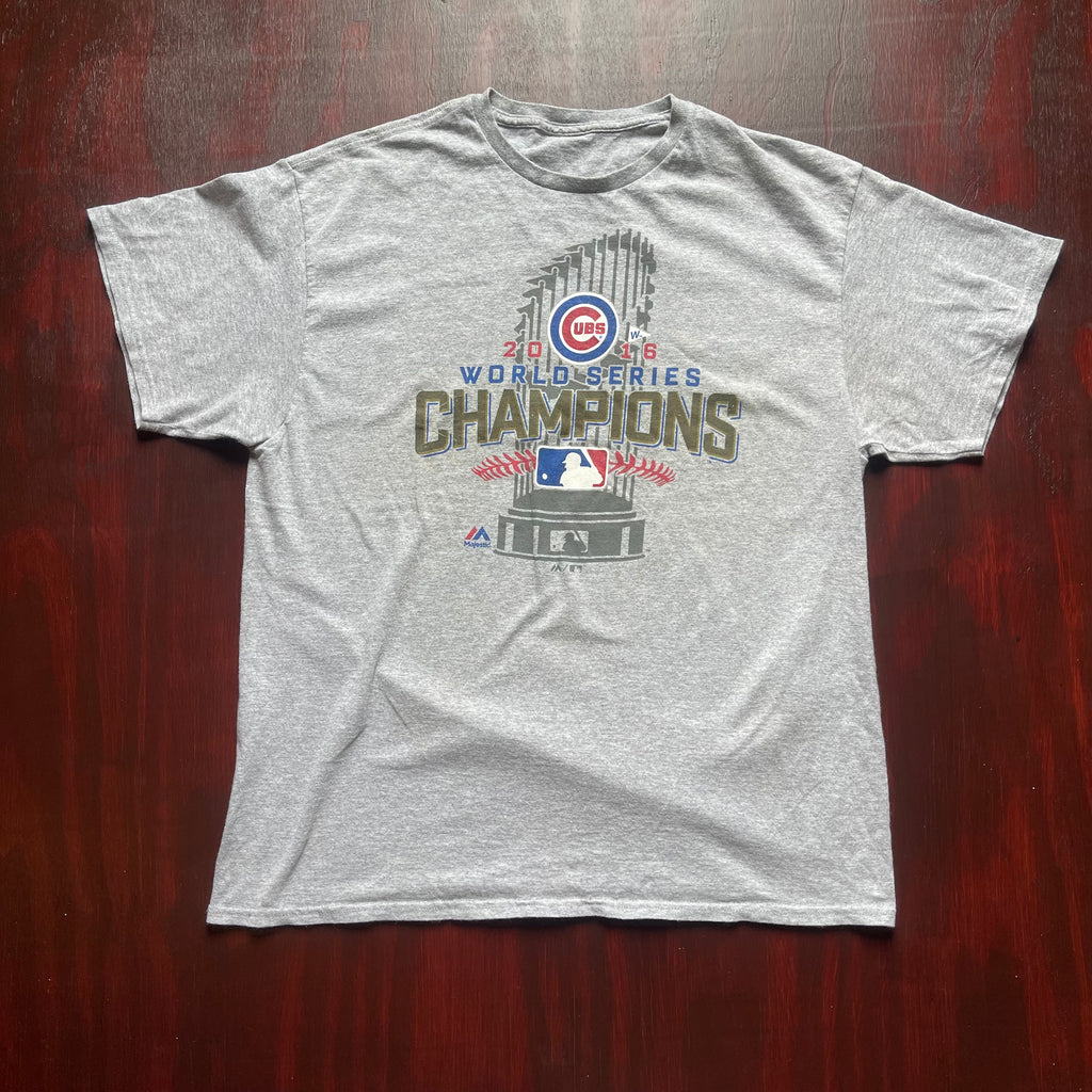 Cubs World Series Majestic Tee