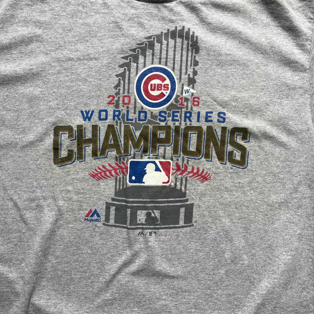Cubs World Series Majestic Tee