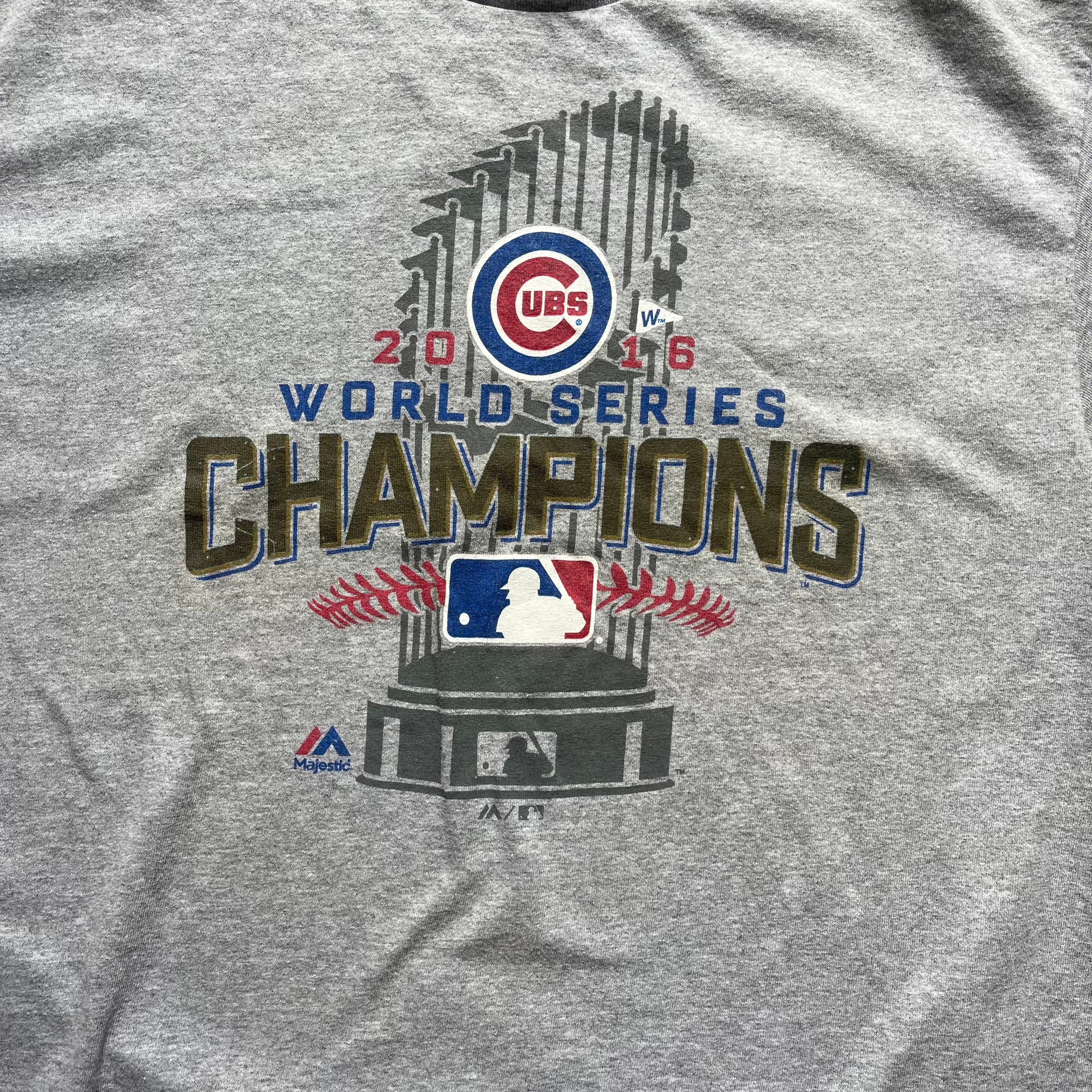 Cubs World Series Majestic Tee