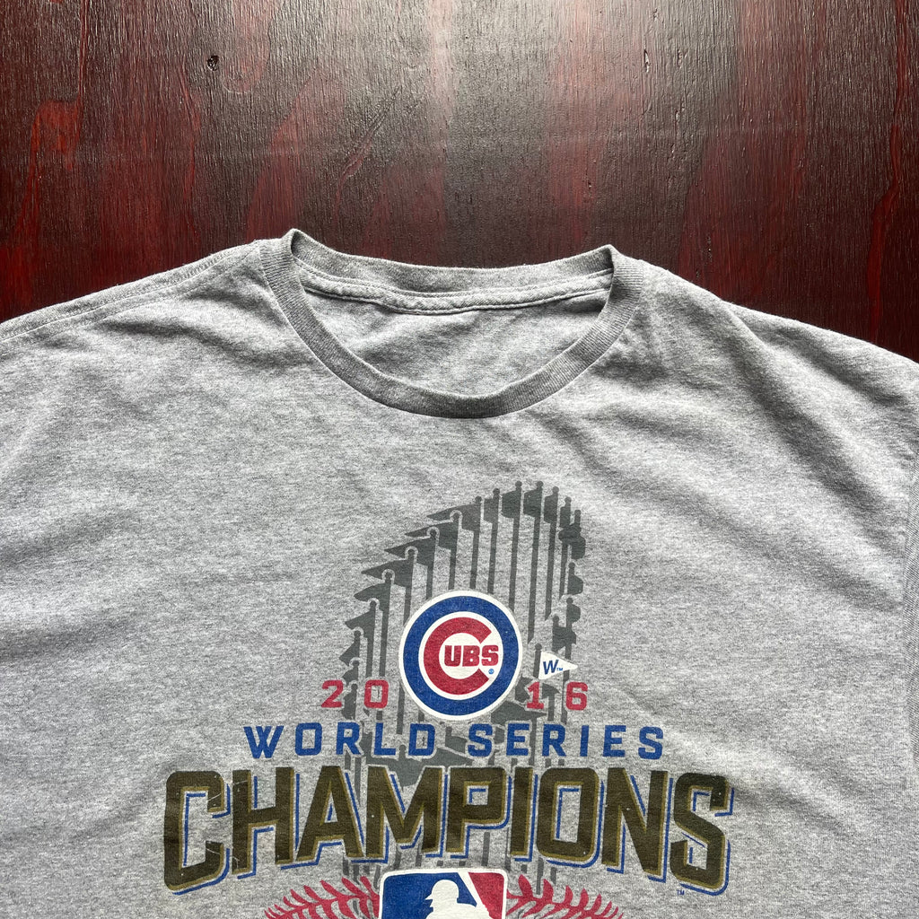Cubs World Series Majestic Tee
