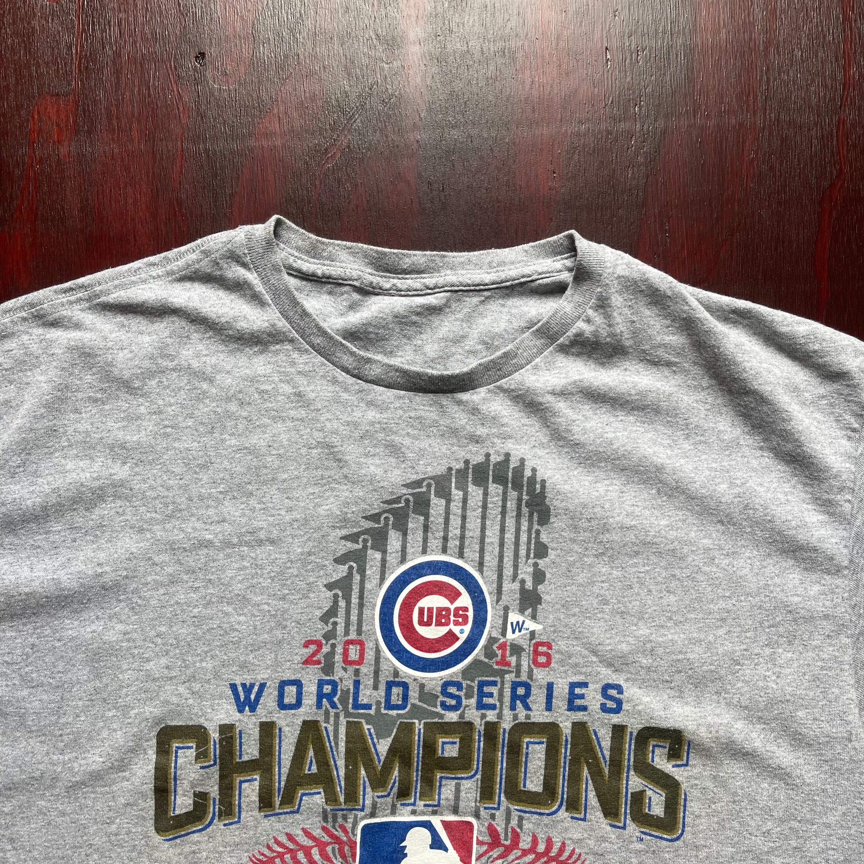 Cubs World Series Majestic Tee