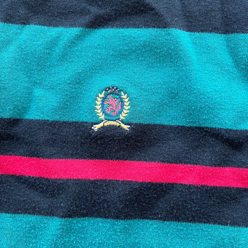 Tommy Hilfiger Green Red Black Polo