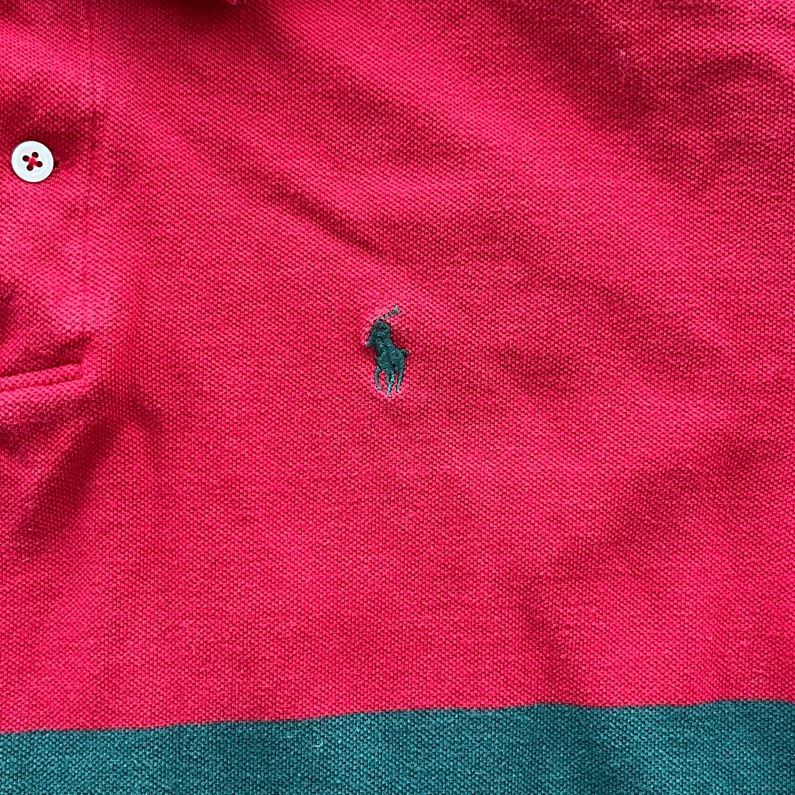 Ralph Lauren Color Block Red Green Navy