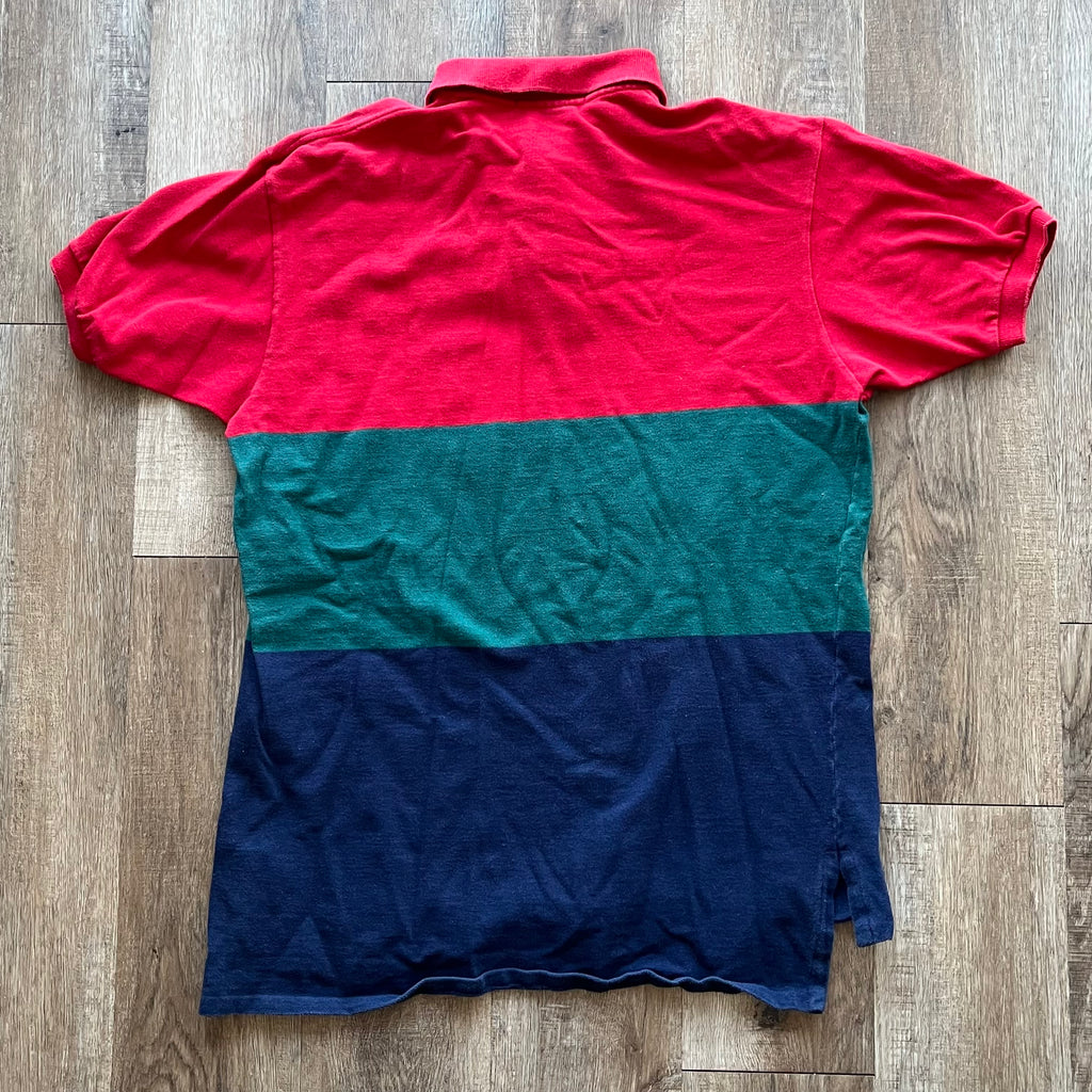 Ralph Lauren Color Block Red Green Navy