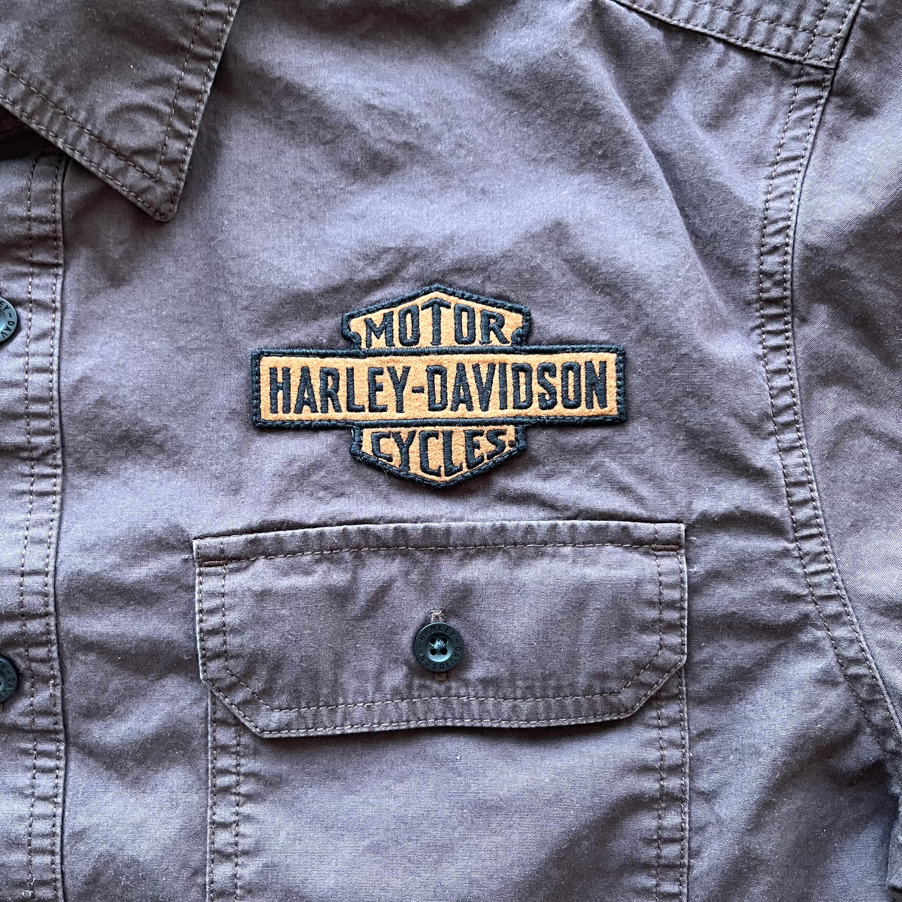 Harley Davidson Button Up