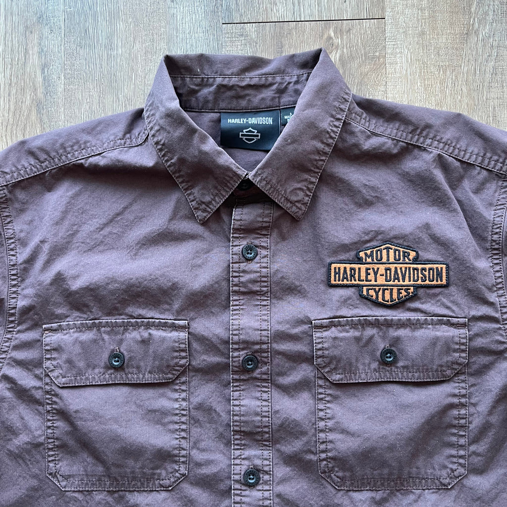 Harley Davidson Button Up